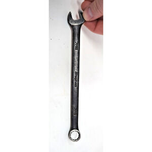 Vintage Snap On Combination Wrench 12 Point SAE 7/16" GOEX14B Black Oxide Finish